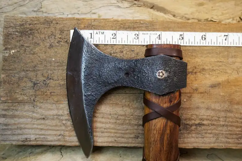 
HANDMADE 5160 STEEL VIKING AXE TOMAHAWK FOR VIKING FUNCTIONAL AXE V-0001 