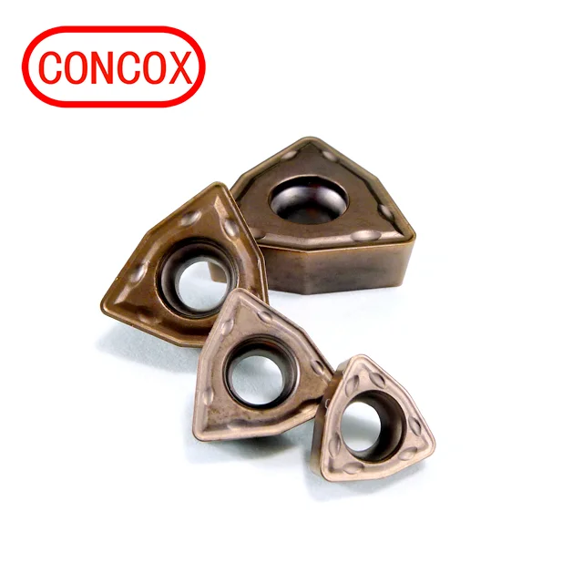 WCMT050308 drill lathe tools indexable carbide inserts for cnc milling 3X speed drill