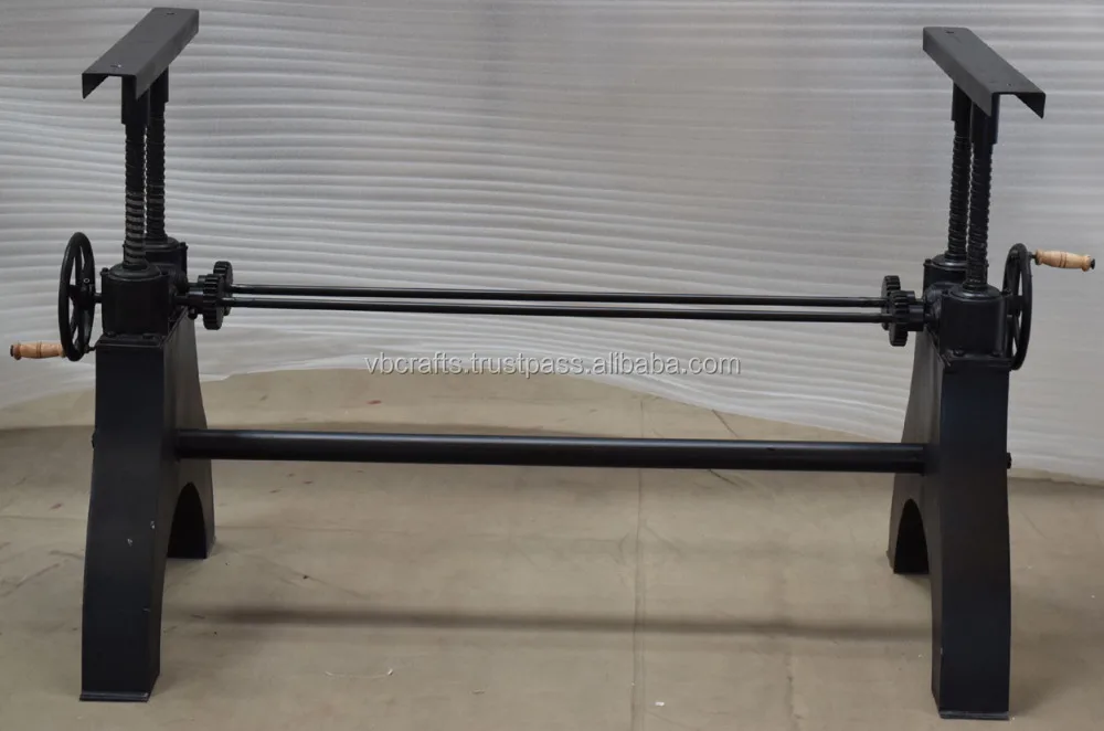 
New Design Metal Industrial Vintage Crank Table Base 