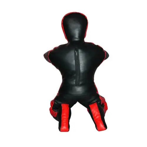 Custom logo mma grappling jiu jitsu dummy bjj grappling dummy in sitting position judo training bag / dummy