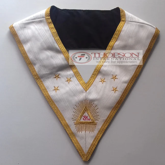 Masonic Regalia AASR 31 degree Collars | French Rite Collars