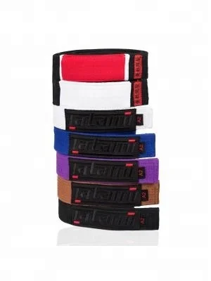 Brazilian Jiu Jitsu Gi Belts 100% Cotton Material Mma Bjj Kimono Belt