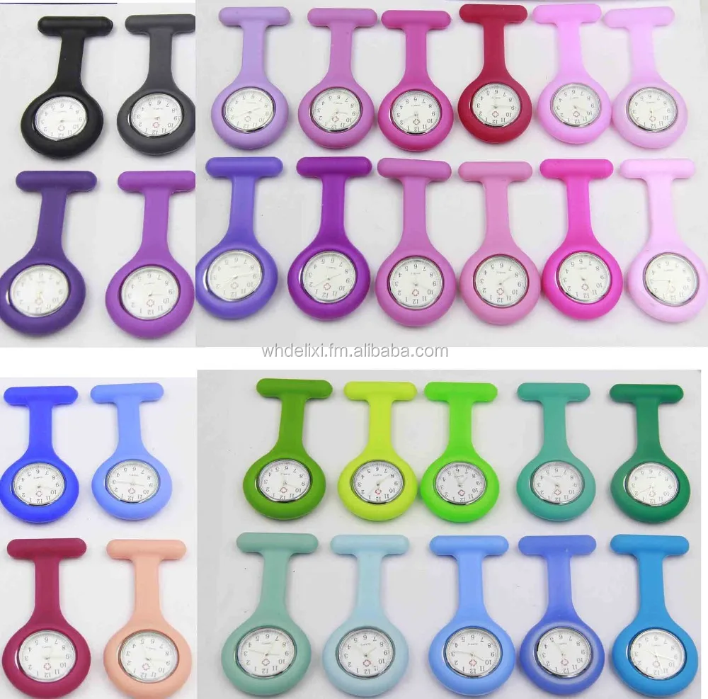 sunshine silicone nurse watch flower nurse watch