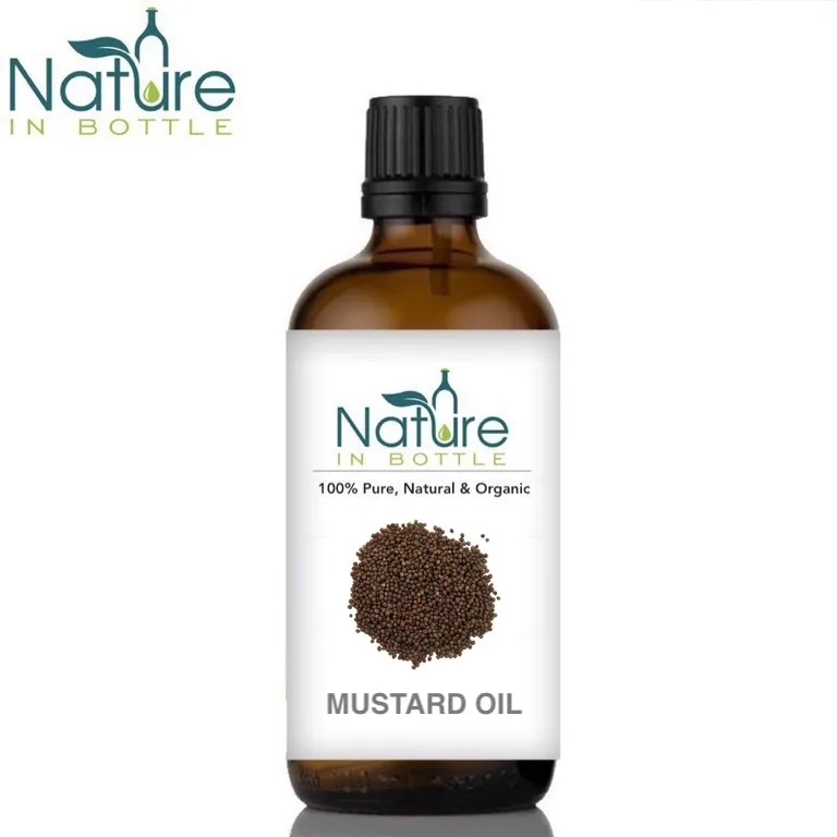 Organic Mustard Oil | Mustard Seed Oil | Brassica juncea - 100% Pure and Natural Essential Oils - Wholesale Bulk Price