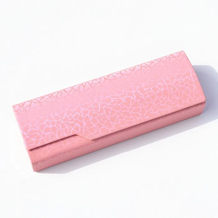 PU Box Retro Light Portable Protective Holder Cover Myopic Glasses Case