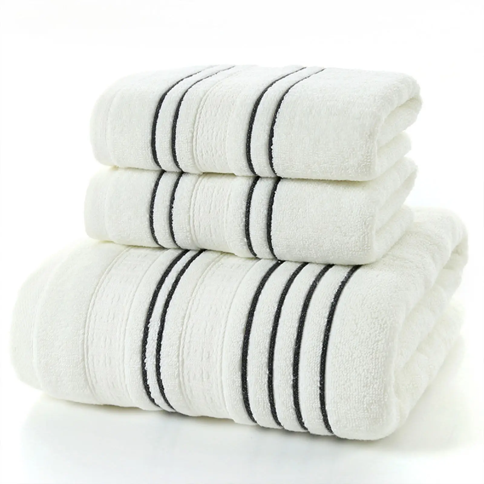 Soft Cotton Absorbent Terry Luxury Hand Bath Beach Sheet Towel