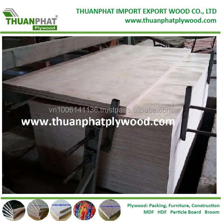 6MM, 9MM, 12MM, 15MM, 18MM VIETNAM OKOUME COMMERCIAL PLYWOOD FOR PACKING/ FURNITURE