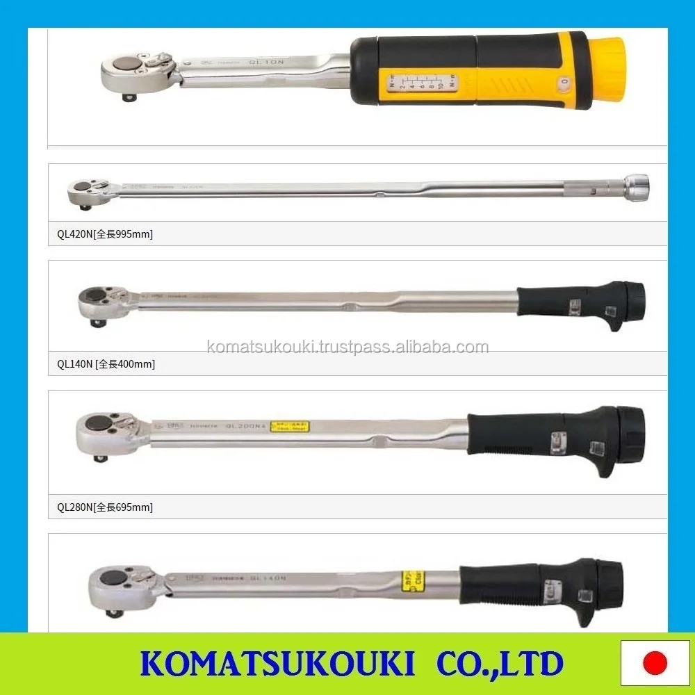 High quality and Durable Tohnichi torque wrench Signal type Preset series QSP/QSP-MH