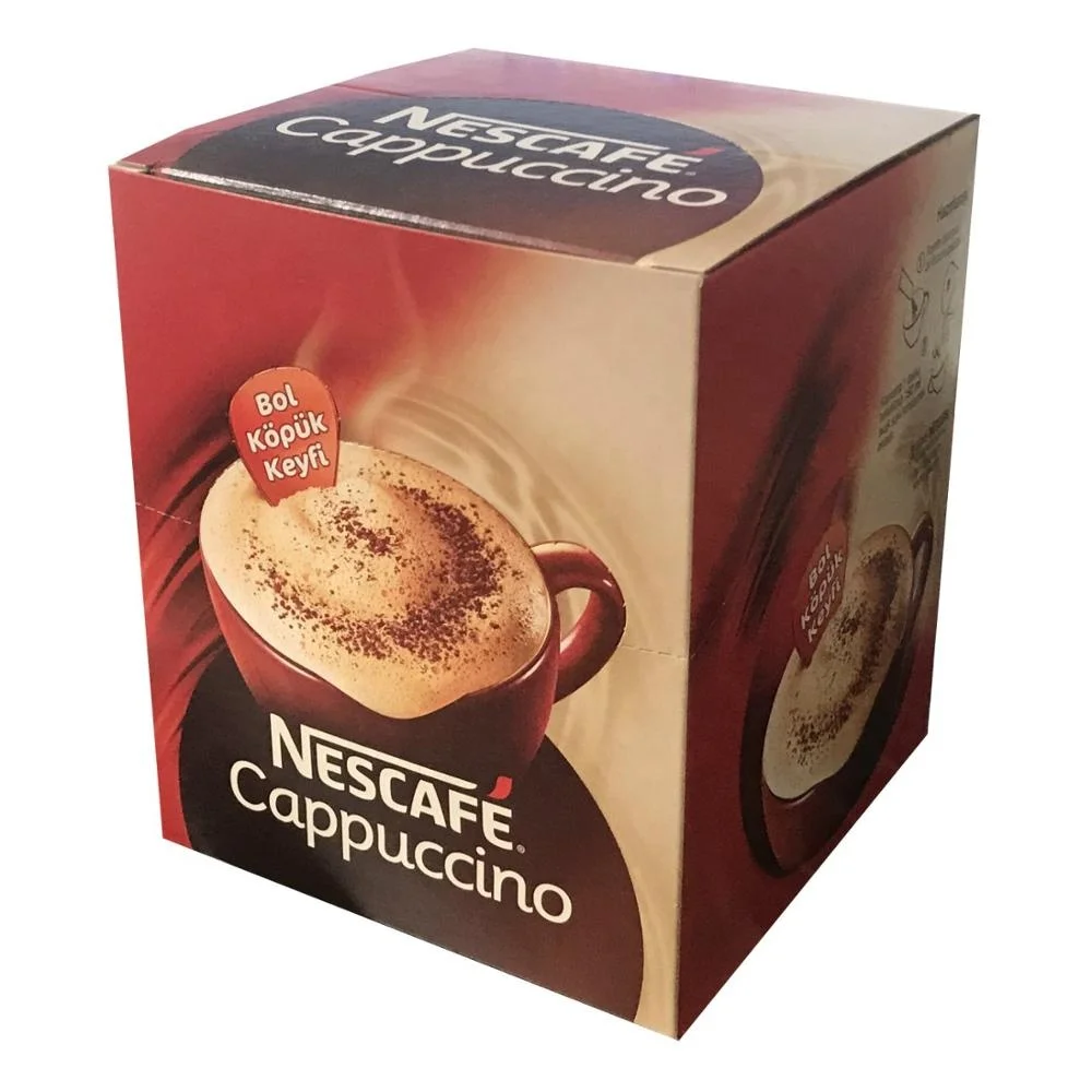 
For Nescafes Cappuccino Instant Coffee Sachets 