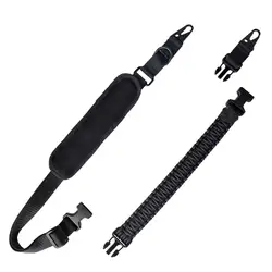 Outdoor Military Hunting Shooting Accessories Quick Detach Paracord 550 Sling For Rifle Gun