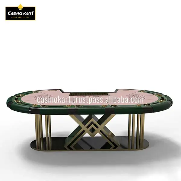Finely Processed Top Quality Crystalline Baccarat Table For Playing Cards Direct Indian Manufacturer