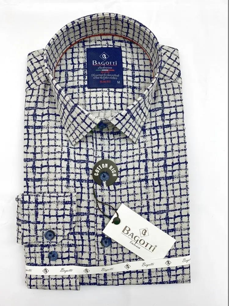 Turkey Manufacturer Latest Shirt Designs Cotton And Polyester Long Sleeve Men shirt