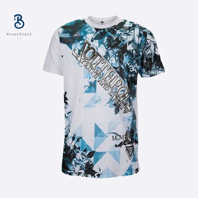 High Quality Quick Dry 100 Polyester Custom Sublimation Sports Wear Bangladesh Manufacturer Wholesale T shirt