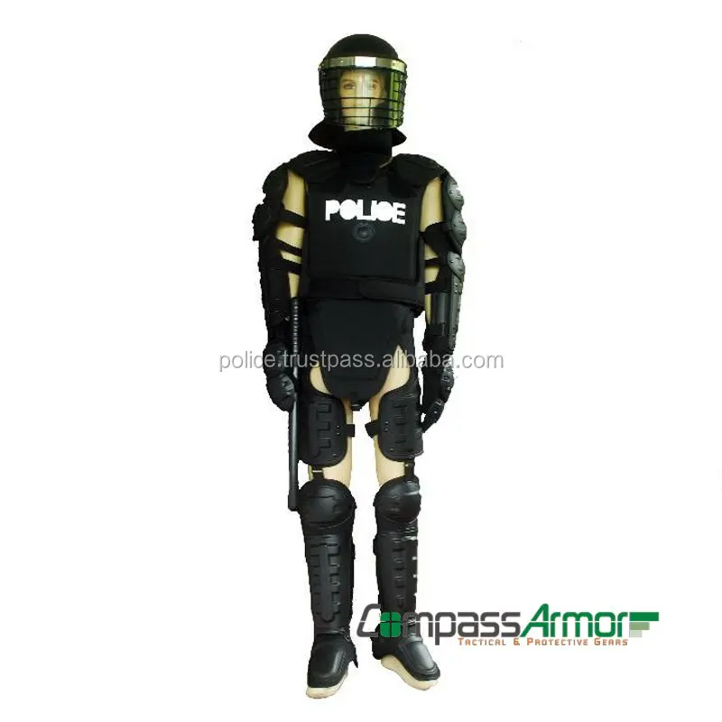 
Full body police anti riot suit & body armor Military Tactical Gear 