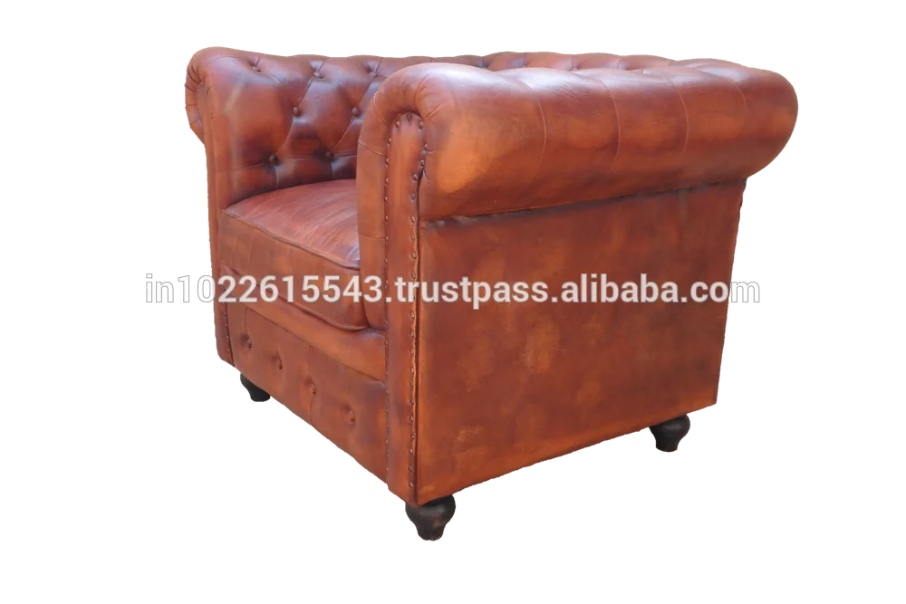 Industrial Design Chesterfield 1 seater Sofa