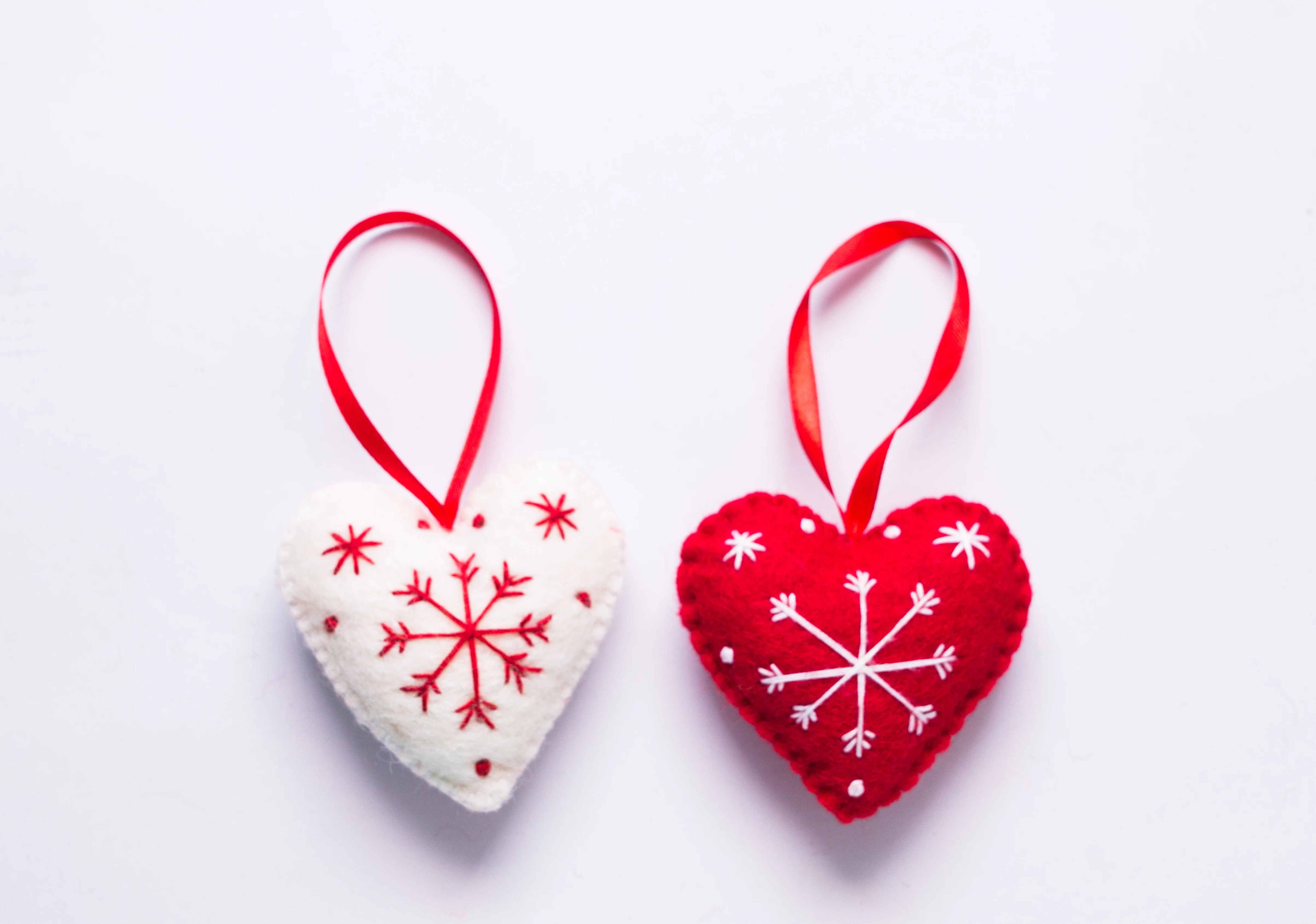 Decoration felt tree hanging/ Wool felt Christmas tree decoration  hand made x-mas decoration felt