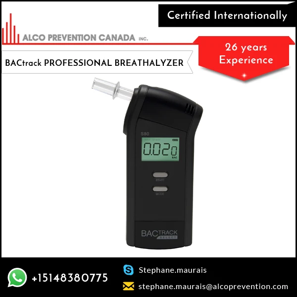 Premium Quality Alcohol Breathalyzer for Professional Use