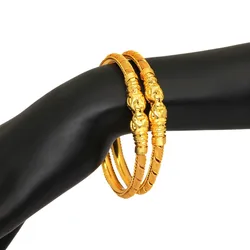 Latest Exclusive DesIgner Light Weight with Gold Color 1 Pair Of Bangle all sizes Collection For Women And Girls 2022