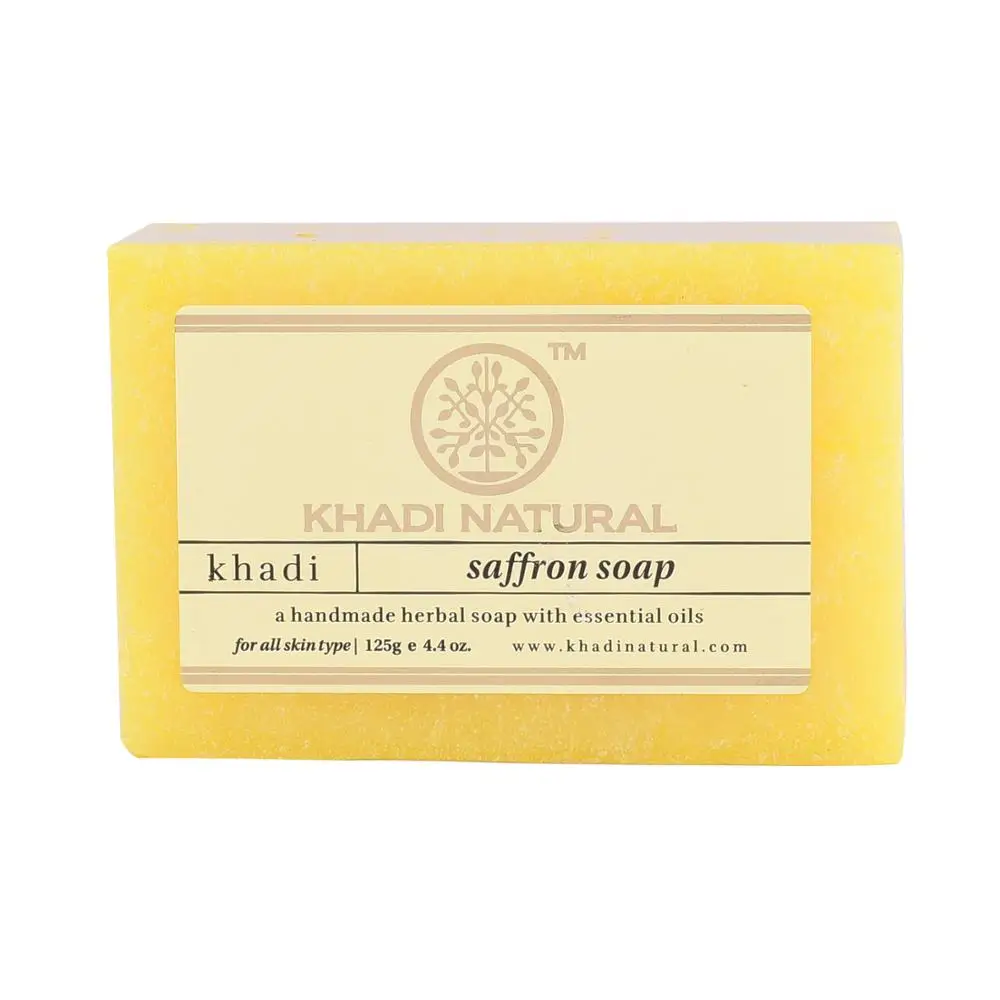 AYURVEDIC KHADI HERBAL SAFFRON SOAP