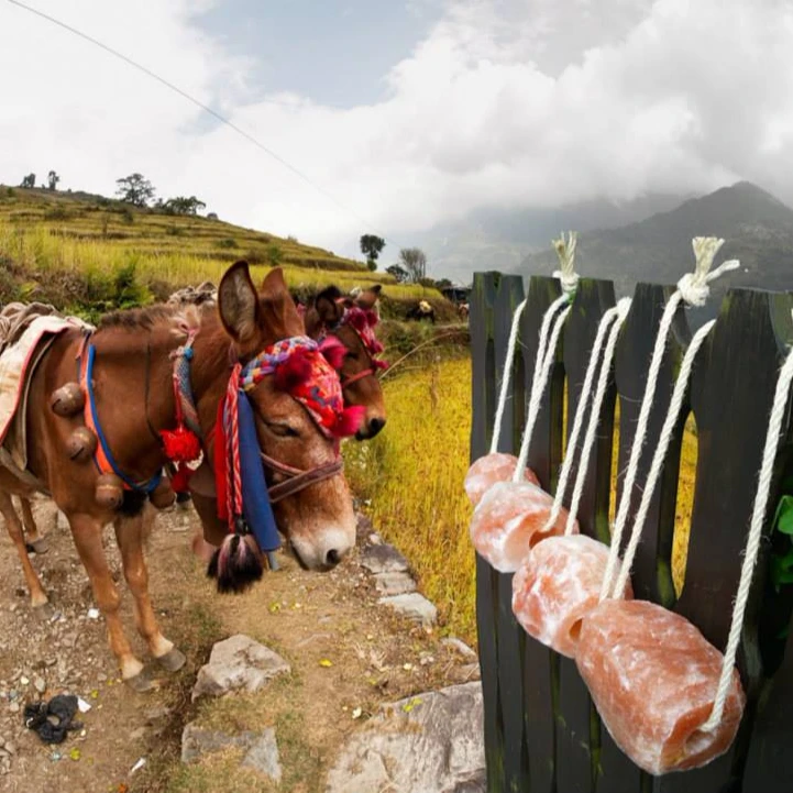 ГИМАЛАЙСКАЯ СОЛЬ для животных, лик 2,5 кг-3,5 кг/корм для соли для животных для крупного рогатого скота/лизки для животных/блок минеральной соли для домашнего скота/