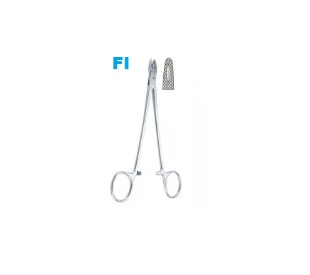 wholesale customized sizing stainless steel high quality Adson Needle Holder One Fenestrated Jaw Stainless Steel