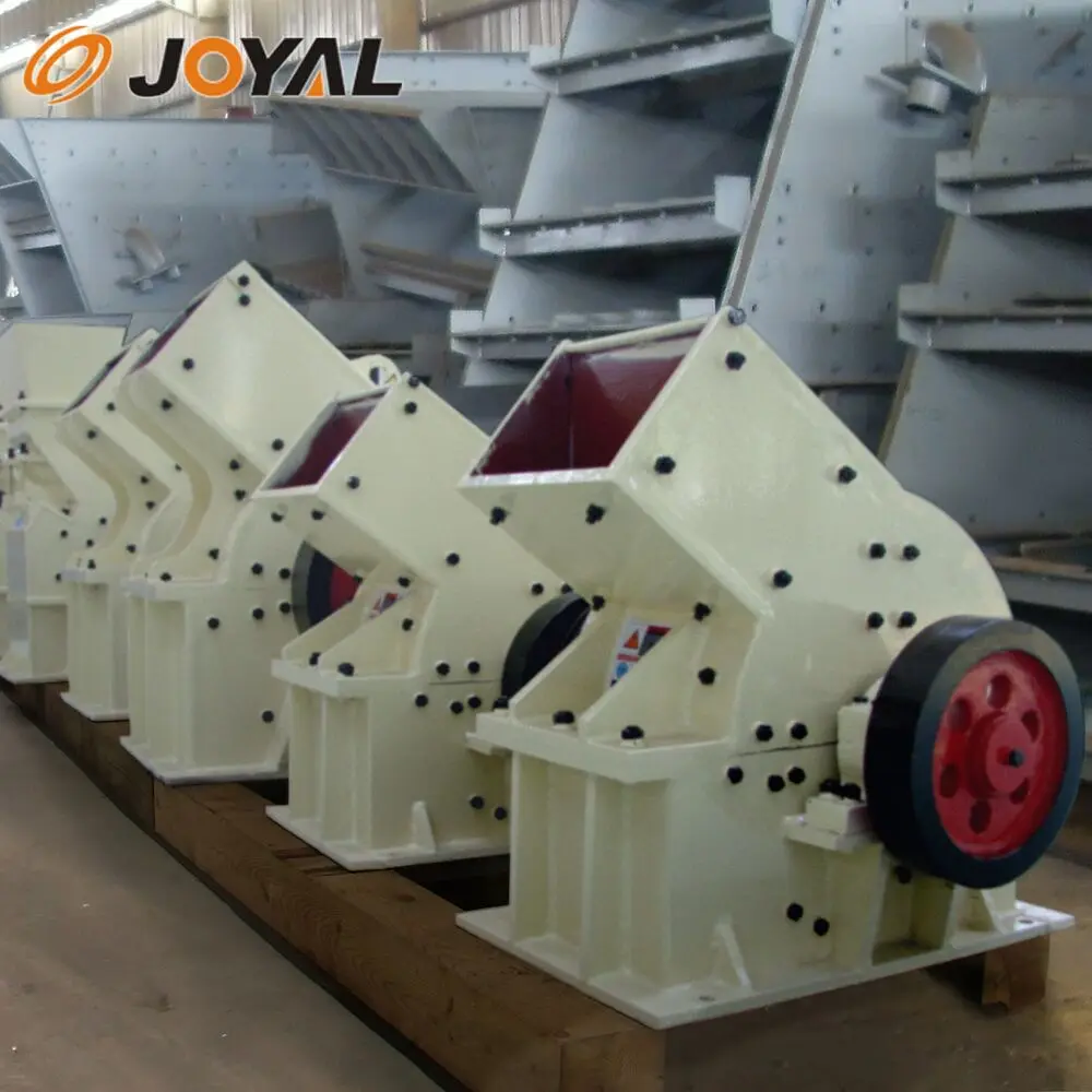 JOYAL low investment small stone/slag crushing hammer crusher machine