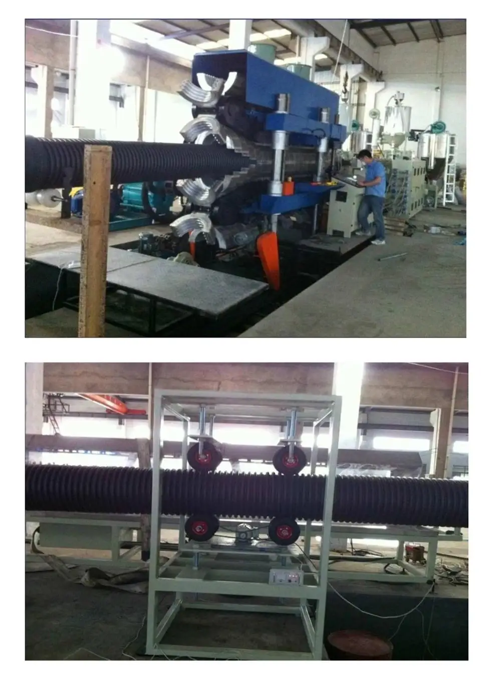 Vietnam HDPE Double Wall Corrugated Pipes