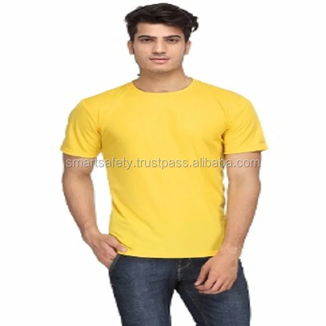 2018 Men YELLOW Blank Ultra Cotton T Shirt with all sizes/COLORS
