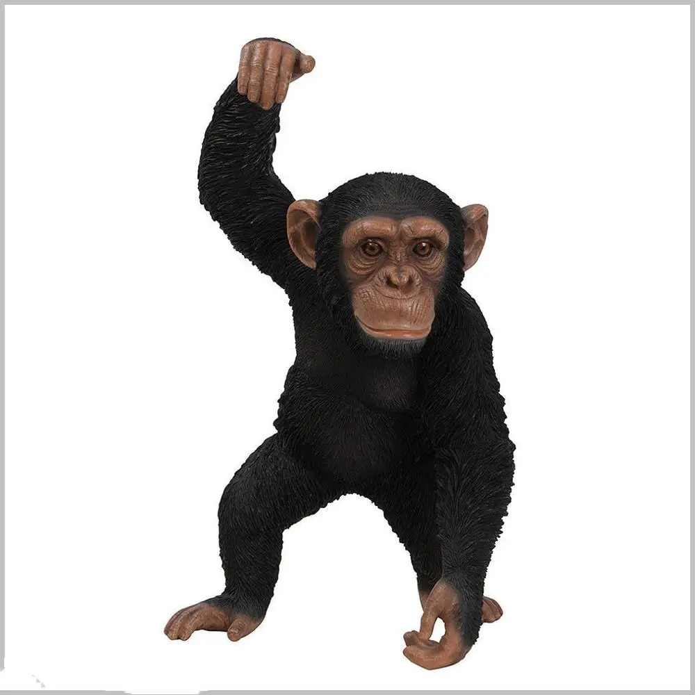Garden Animal Decoration Resin Sitting Or Walking Monkey Statues