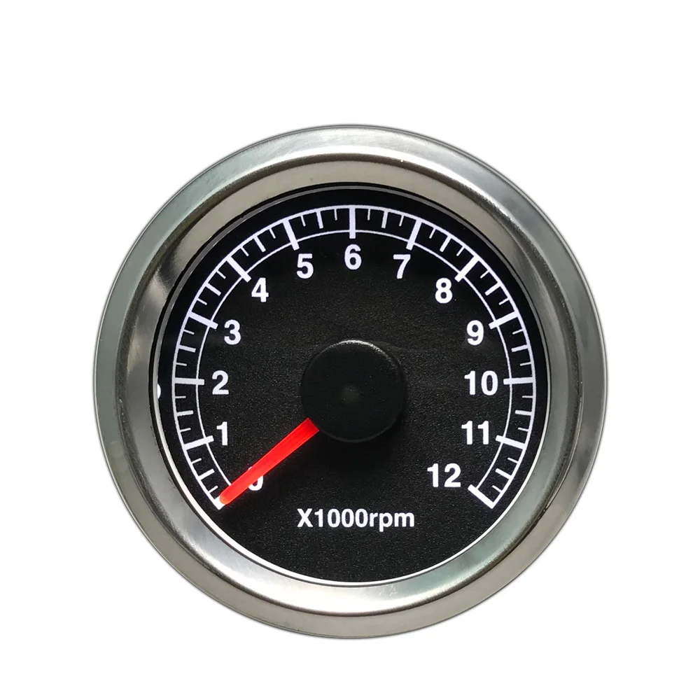48mm auto racing motorcycle gauge rpm tachometer