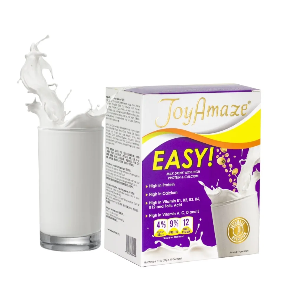 Milk Protein drink enriched with calcium for bone and joint health