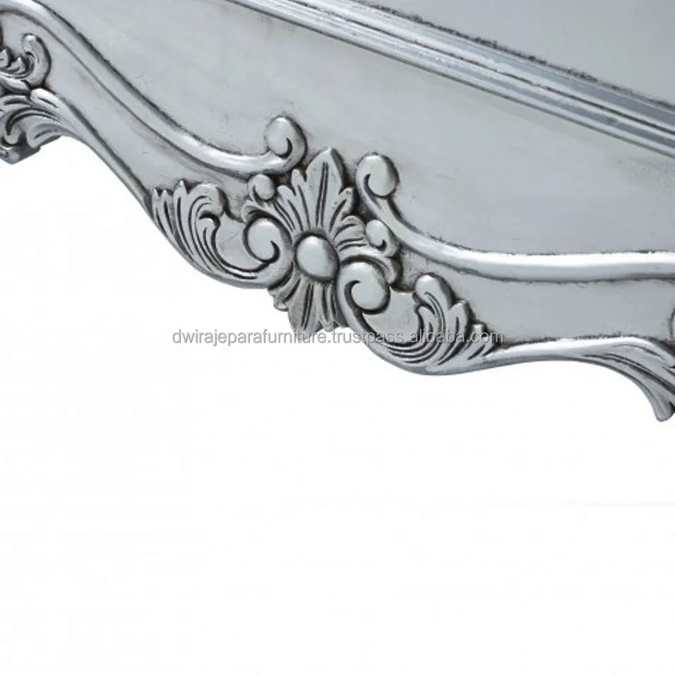 Bedroom Furniture Classic Silver Wardrobe Antique Style