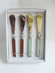 cutlery set of 4 spoon knife fork and baby spoon for home hotel and wedding parties