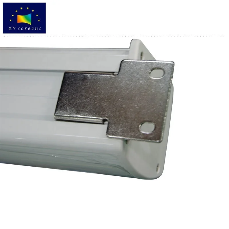 XY Screen Fabric Black Crystal Motorized Projection Screen for Home Theater Projector