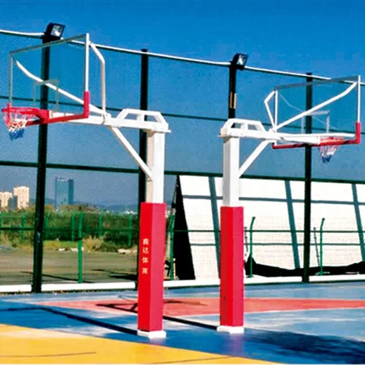Wholesale 180 x 180MM Square Pipe Embedded Basketball Goal
