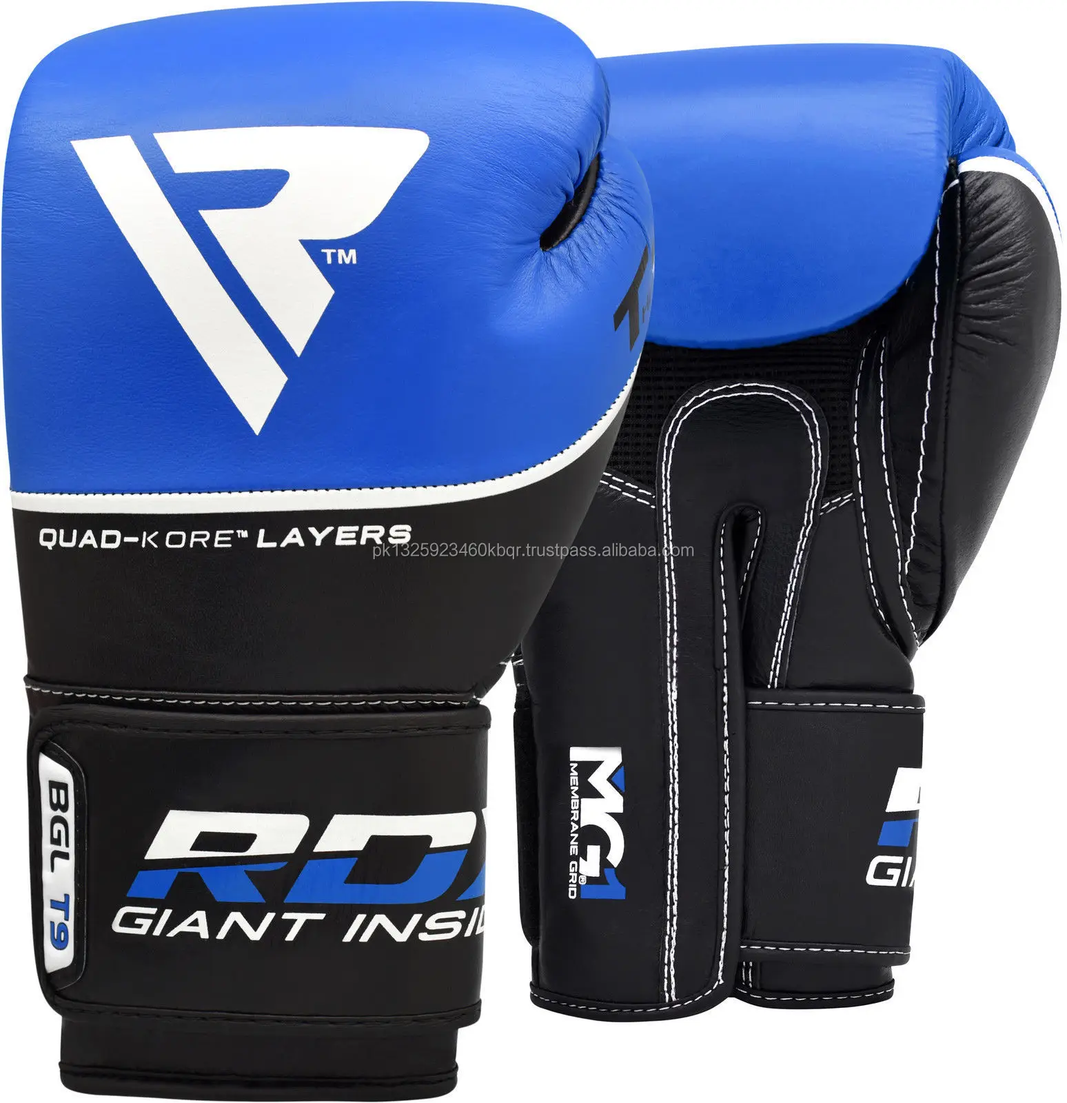 Standard Quality Cow Hide Leather Boxing Gloves