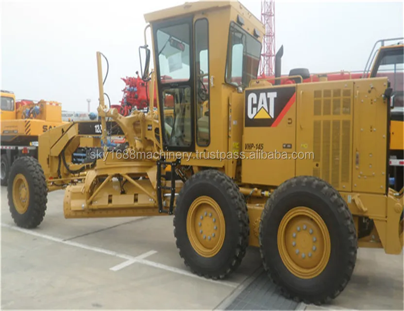 Orignal Second hand CAT 120K motor grader Caterpillar 120K /Used cat motor grader 120K with low price Made in Japan