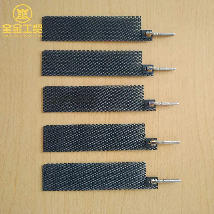 High quality MMO coated anodize titanium anode and cathode for swimming pool