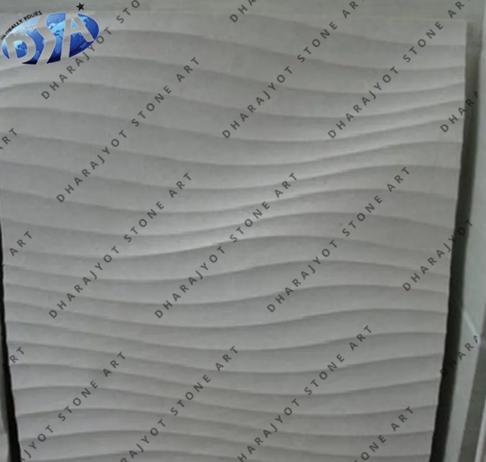 White Marble Antique Design Natural Natural  marble Blue Dedalus marble sheet wall panel for home