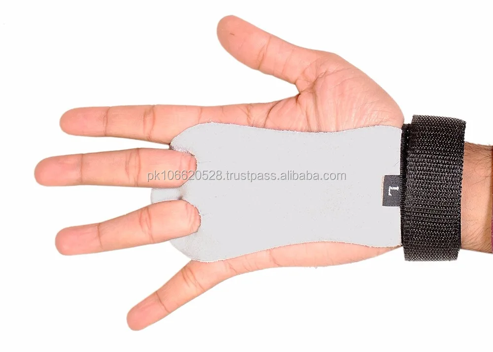 Weight Lifting Glove Type Textured Leather Gymnastics Hand Grip For Cross Training WODs, Pull Ups, Chin Ups, Kettlebell