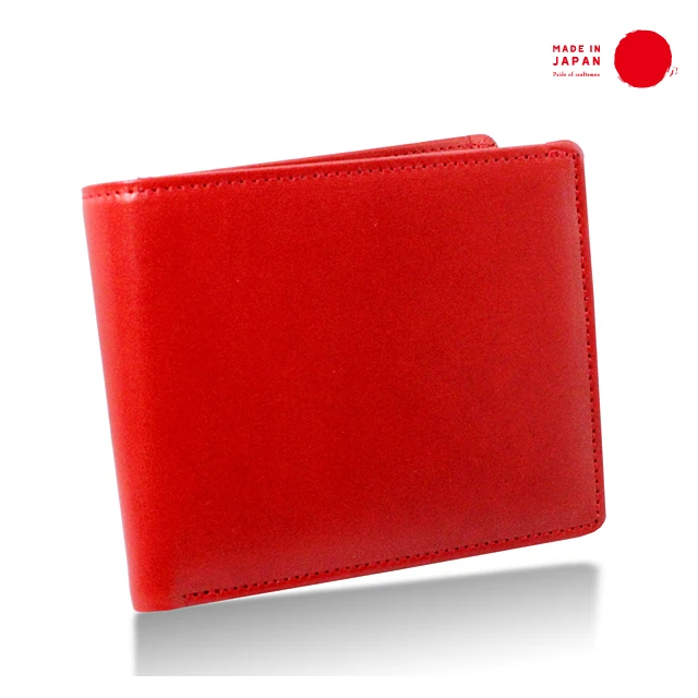 [ TOCHIGI LEATHER ] Bifold Wallet with Coin Purse - made in Japan