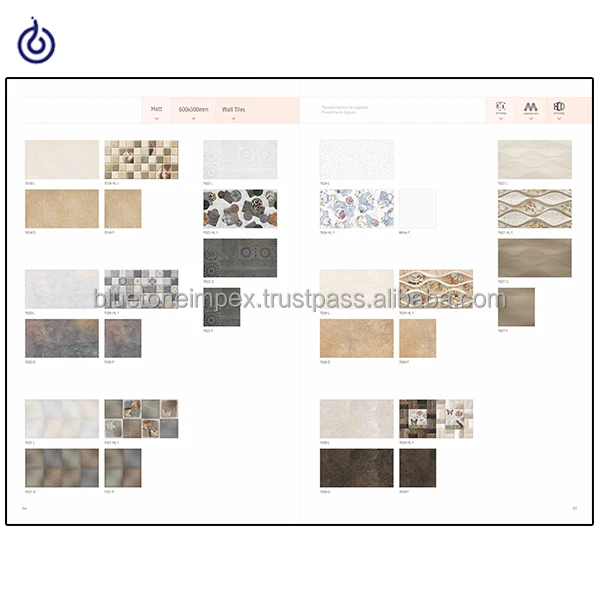 YELLOW COLOR WALL TILES 30x60 SIZE