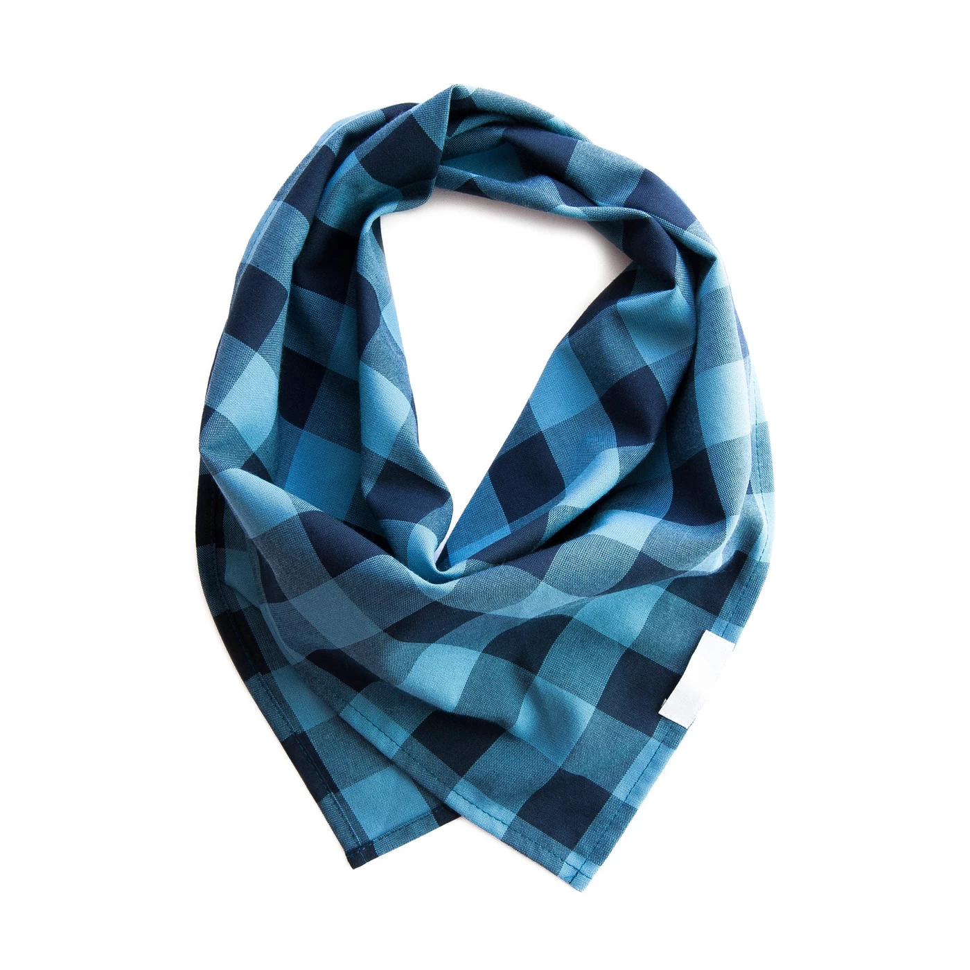 Blue Dog Bandana Plaid