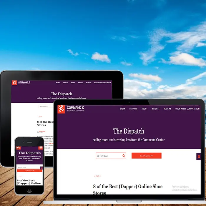 Shoe ecommerce website software and app in India - ProtoLabz eServices