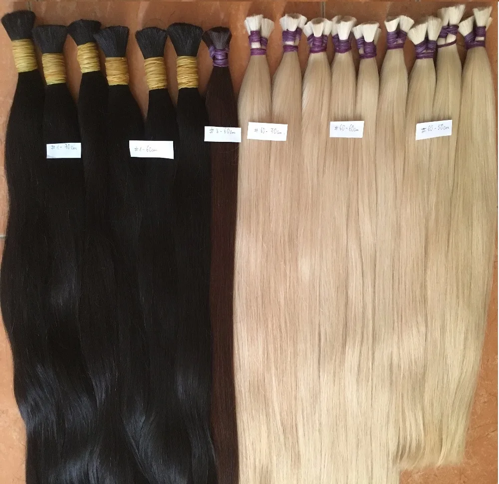 Raw hair virgin hair bundle raw Indian cuticle aligned straight hair