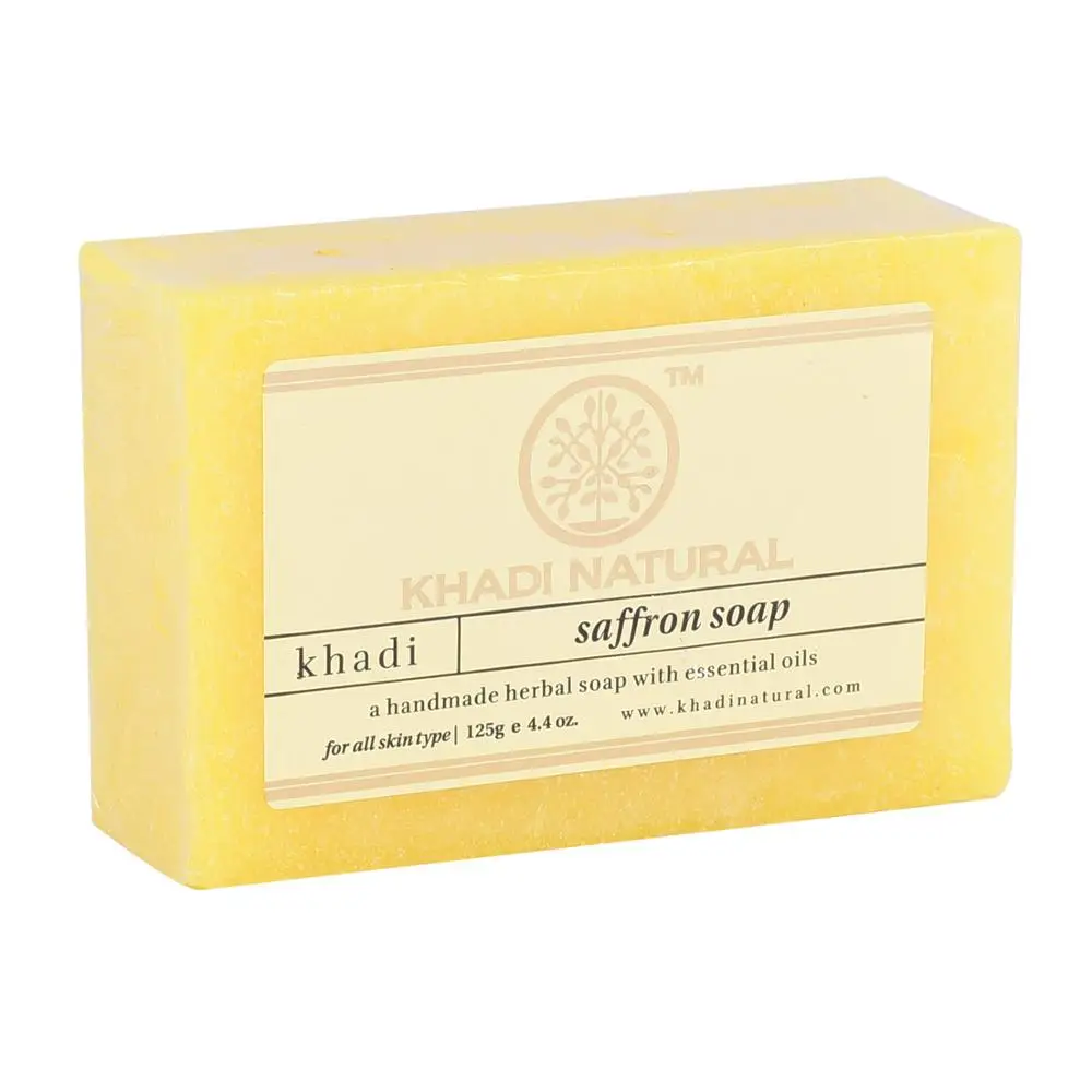 AYURVEDIC KHADI HERBAL SAFFRON SOAP