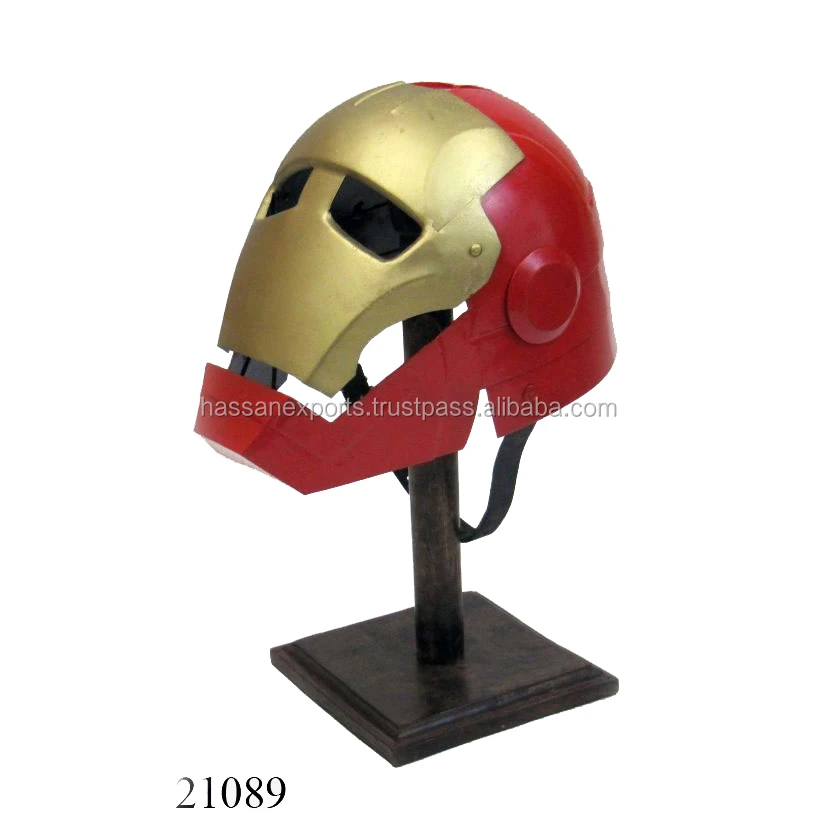 Halloween Iron Man costume armor helmet movie props
