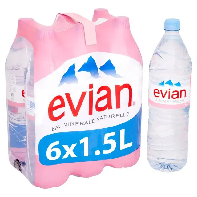 
 Минеральная вода Evian  