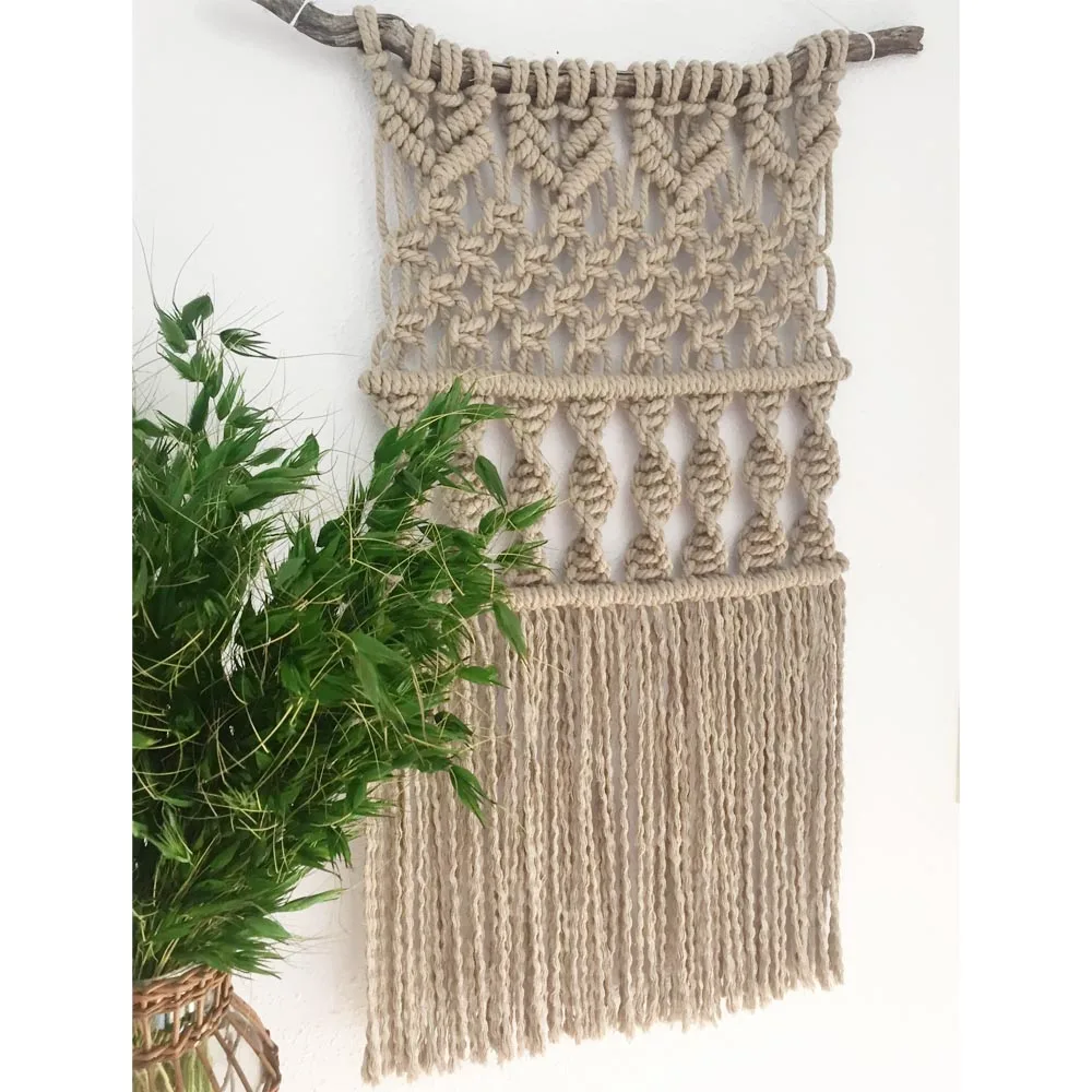 Modern Macrame Wall Decor Macrame Hanging Tapestry Boho Macrame Wall Hanging Home Decor For Apartment