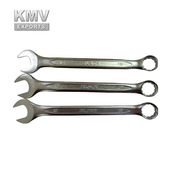 Latest SAE Sizes Flat Wrench 18mm American Standard Combination Spanner Available At Cheap Price
